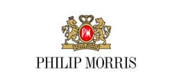 Logo Philip Morris, cliente de Silentsystem