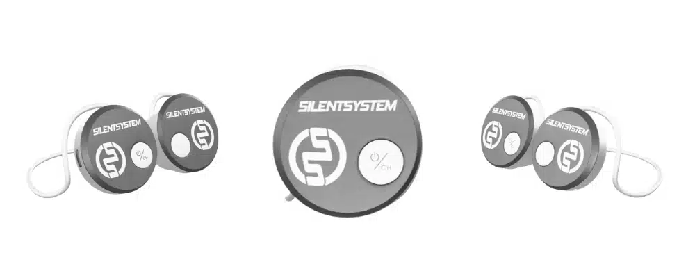Auriculares inalámbricos RF Silentsystem SX-707 multicanal para eventos, silent disco y conferencias Diseño registrado auriculares inalámbricos RF Silentsystem SX-707