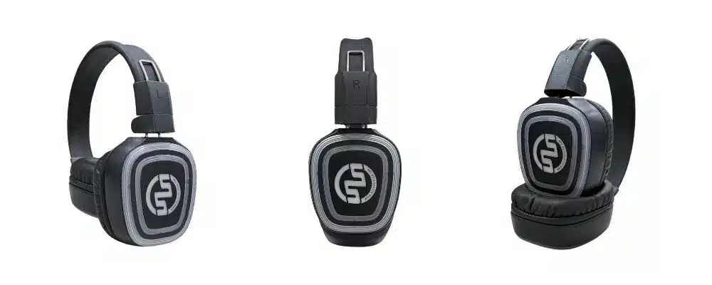 Auriculares inalámbricos RF Silentsystem SX-839 multicanal para eventos, silent disco y conferencias Diseño registrado auriculares inalámbricos RF Silentsystem SX-839