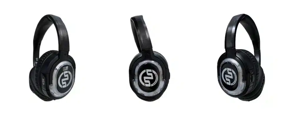 Auriculares inalámbricos RF Silentsystem SX-858 multicanal para eventos, silent disco y conferencias Diseño registrado auriculares inalámbricos RF Silentsystem SX-858